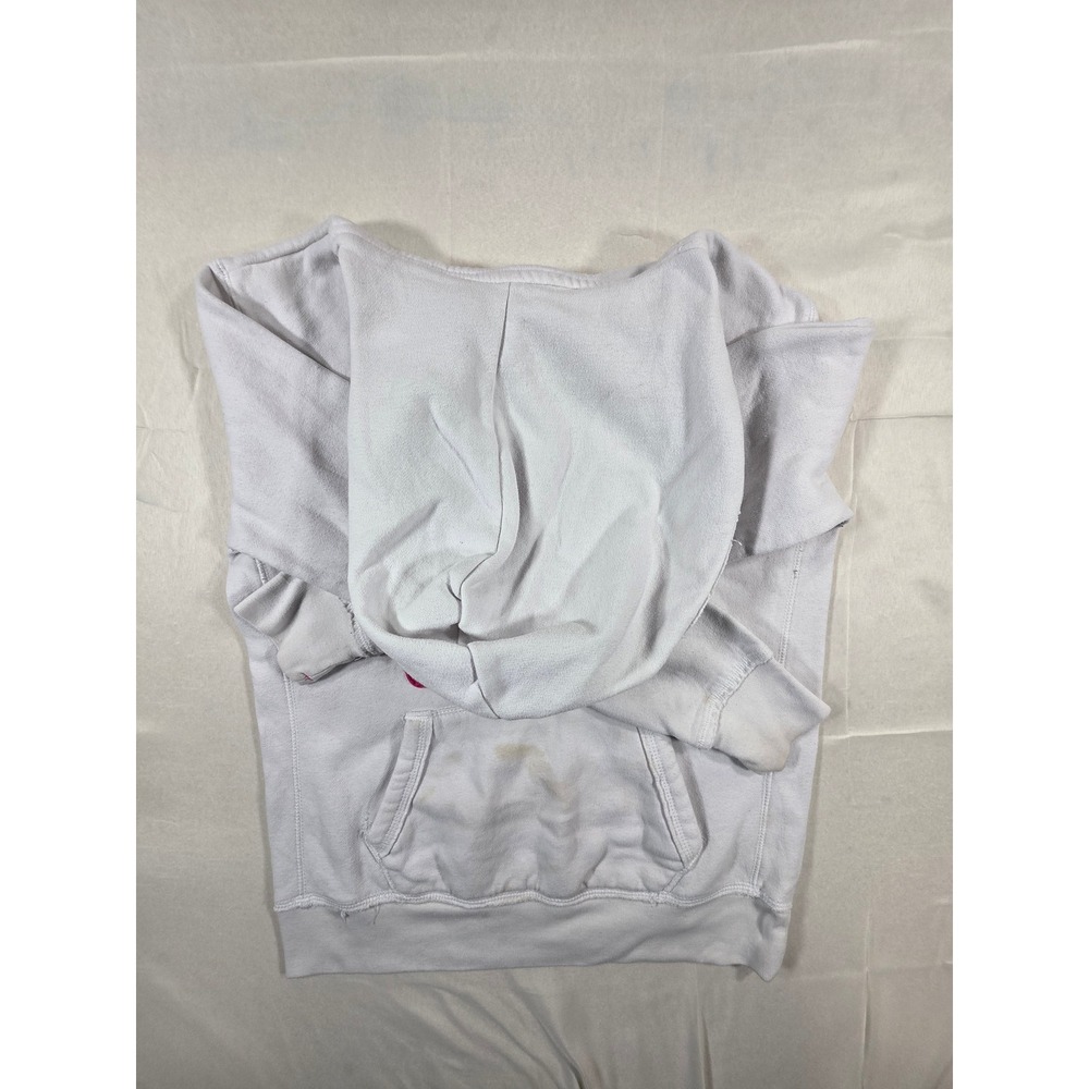 Aeropostale Womens White AERO Est 87 Graphic Pullover Hoodie Size Medium - Picture 5 of 8